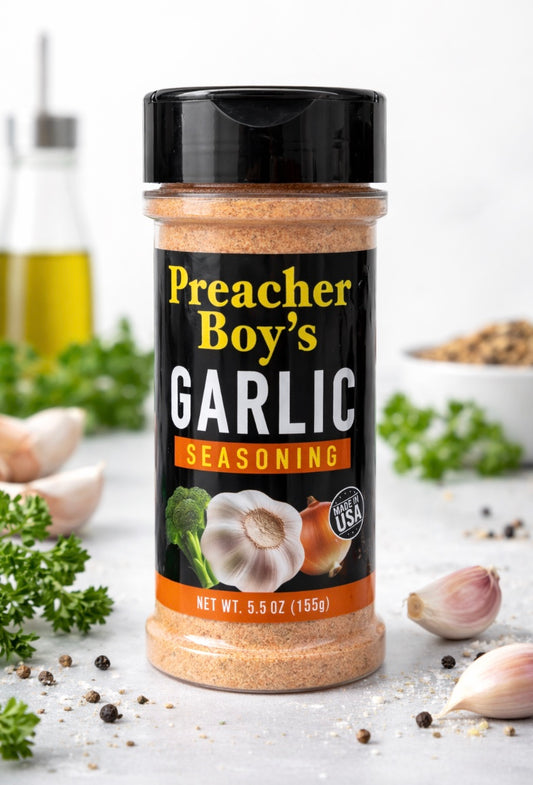 Preacher Boy’s Garlic Seasoning